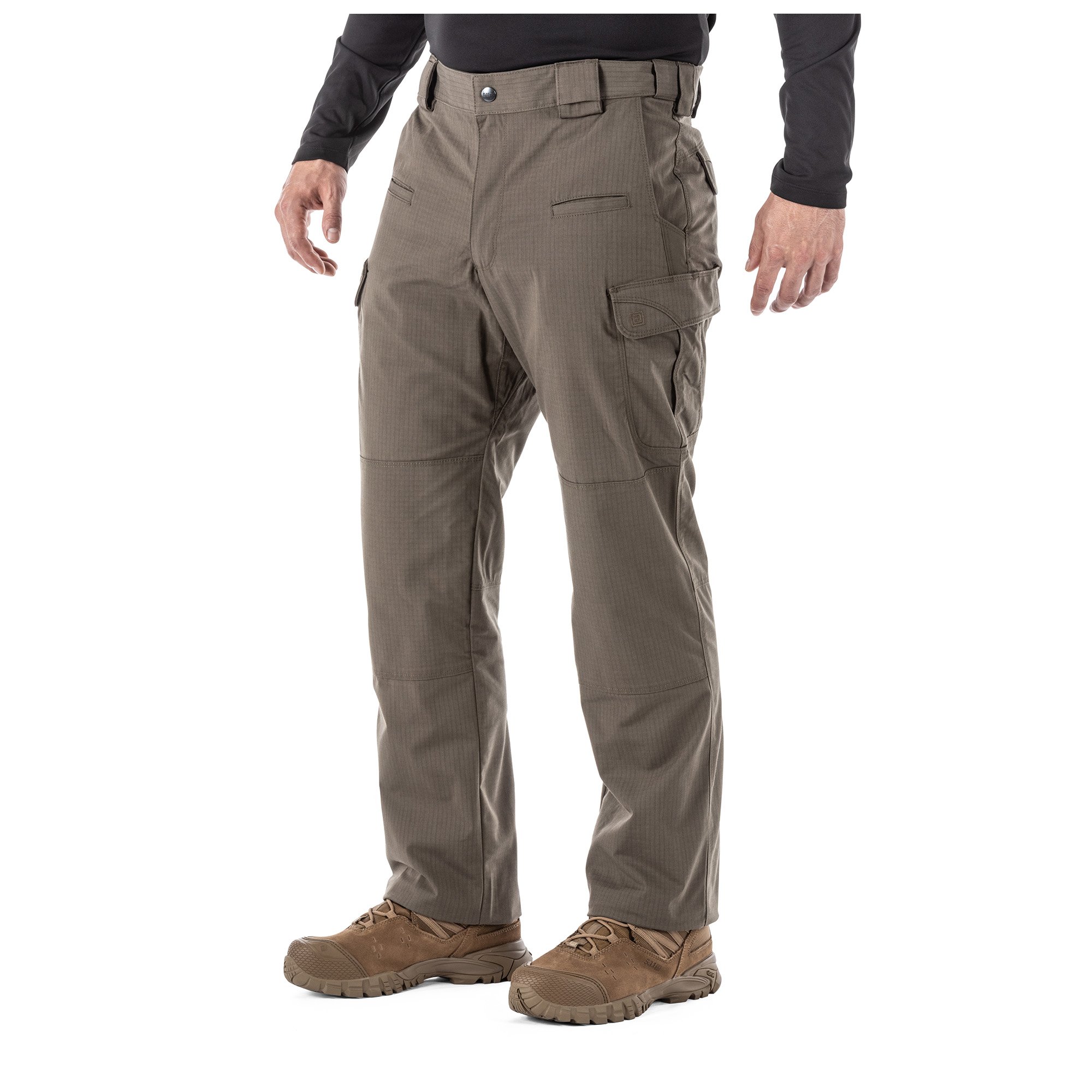 5.11 Work Gear Men's Stryke Pants, Adjustable Waistband, Stretchable Flex-Tac Fabric, Storm, 40W x 32L, Style 74369 - image 2 of 7