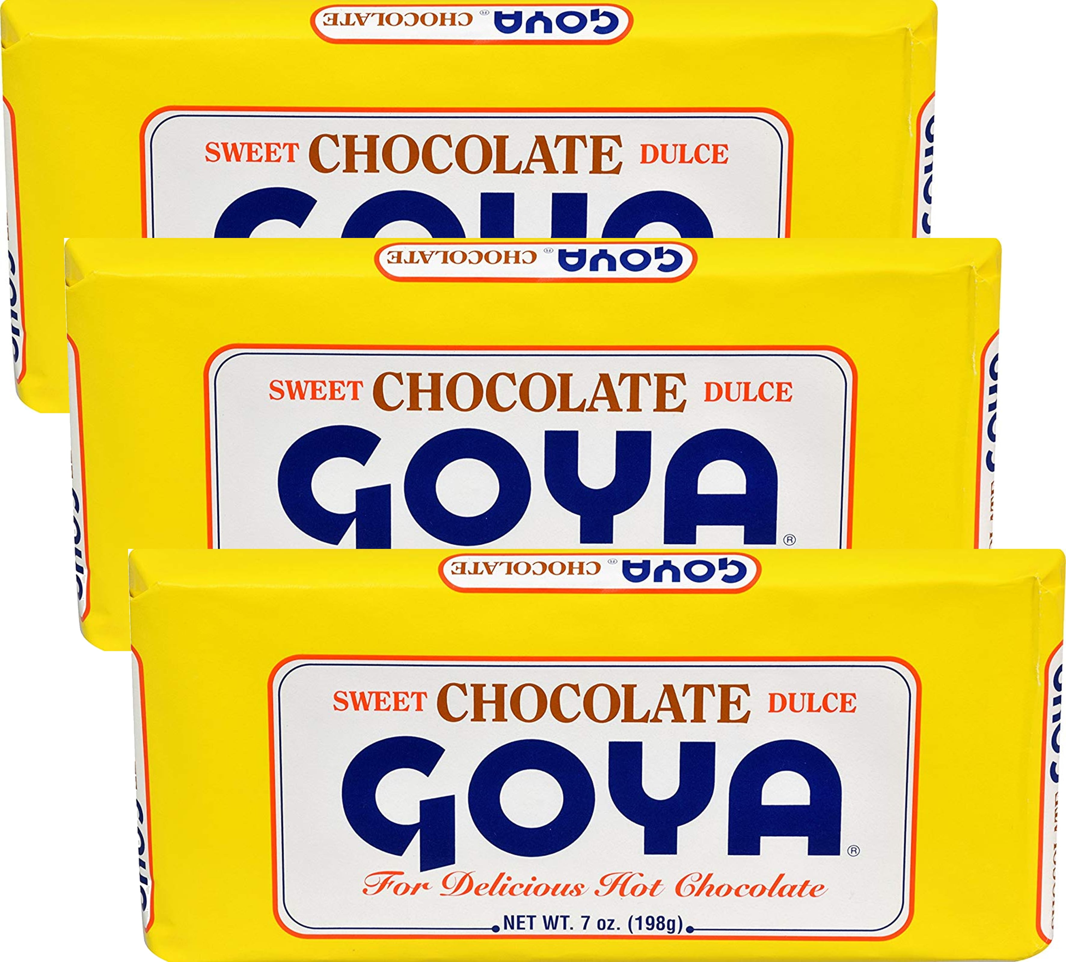 Goya Sweet Chocolate 7 oz (Pack of 3)