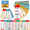 Early Learning Flashcards Under $5 a1, variant on Tusihei Early Learning Flashcards, Sided Alphabet, Number, Color & Shape Cards, Durable Waterproof Early Educational Toys with Rings for Early Learning Activities