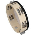 thumbnail image 1 of Tambourine, Hand-Held Tambourine, Portable Durable Double-Layer Firm For Entertainment Relax Bible And  Pattern,Pray Pattern, 1 of 8