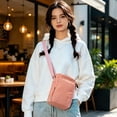 thumbnail image 4 of Crossbody Bag Small Multi Pocket Adjustable Strap Water Resistant Organizer Shoulder Bag Lightweight Daily Use Travel Work Commute Outdoor Essential Bag For Men Women Hands Free Carry, 4 of 6