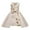 Pink, variant on Little Girl Dresses Bowknot Dot Printed Pageant Gown Birthday Party Princess Wedding Dress Kids Sundress,Size 7 Years-8 Years