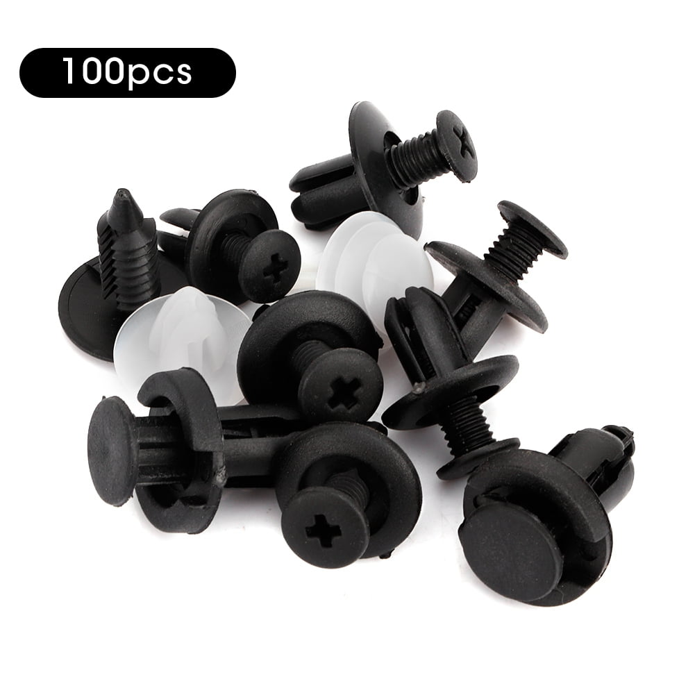 OTVIAP Door Trim Clip, Door Card Clips,100Pcs Car Door Card Panel Trim Clips Bumper Fastener