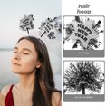 thumbnail image 3 of BEADCEST 2Pcs New Years Eve Party Headbands Assorted Color Plastic Costume Play Women, 3 of 5
