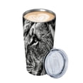 thumbnail image 2 of WYYP Lion 20oz Car Straw Cup (with Straw) 304 Stainless Steel Thermal Insulation and Cold Preservation 20oz, 2 of 7