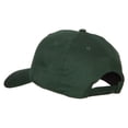 thumbnail image 3 of Boston Skyline Embroidered Solid Cotton Pro Style Cap - Dk Green OSFM, 3 of 5