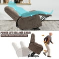 BTMWAY Power Recliner Sofa, Electric Lift Chair with Remote Control and