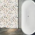 thumbnail image 3 of PEONAVET Floor Stickers Self Adhesive Tile Floor Wall Sticker PVC Non-slip DIY Home Decor, 3 of 8