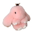 thumbnail image 2 of TopLLC Rabbit Costume Cute Rabbit Pendant Car Keychain Bag Accessories Soft Rabbit Velvet Ball Pendant Handmade Soft Rabbit Velvet Ball Pendant, 2 of 4