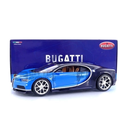 Bburago - 11040bl Bugatti Chiron - 2016 - Echelle 1: 18 Blue