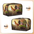 thumbnail image 3 of Fotbe Country Farm Morning Rooster for Two Slice Toaster Cover, Fingerprint Protector, Super Soft Appliance Cover And Dust Cover,Bread Dust Cover & Fingerprint Protection, 3 of 7