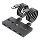 thumbnail image 4 of Adaptador de monitor convertidor de estación de acoplamiento KVM con interruptor USB 3.0 para impresora, PC, compatible / Windows / Linux Plug Yotijar Selector de interruptores, 4 of 8