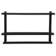 thumbnail image 2 of Organizador de toallas ANGGREK Toallero de pared Negro 3 capas, 2 of 8