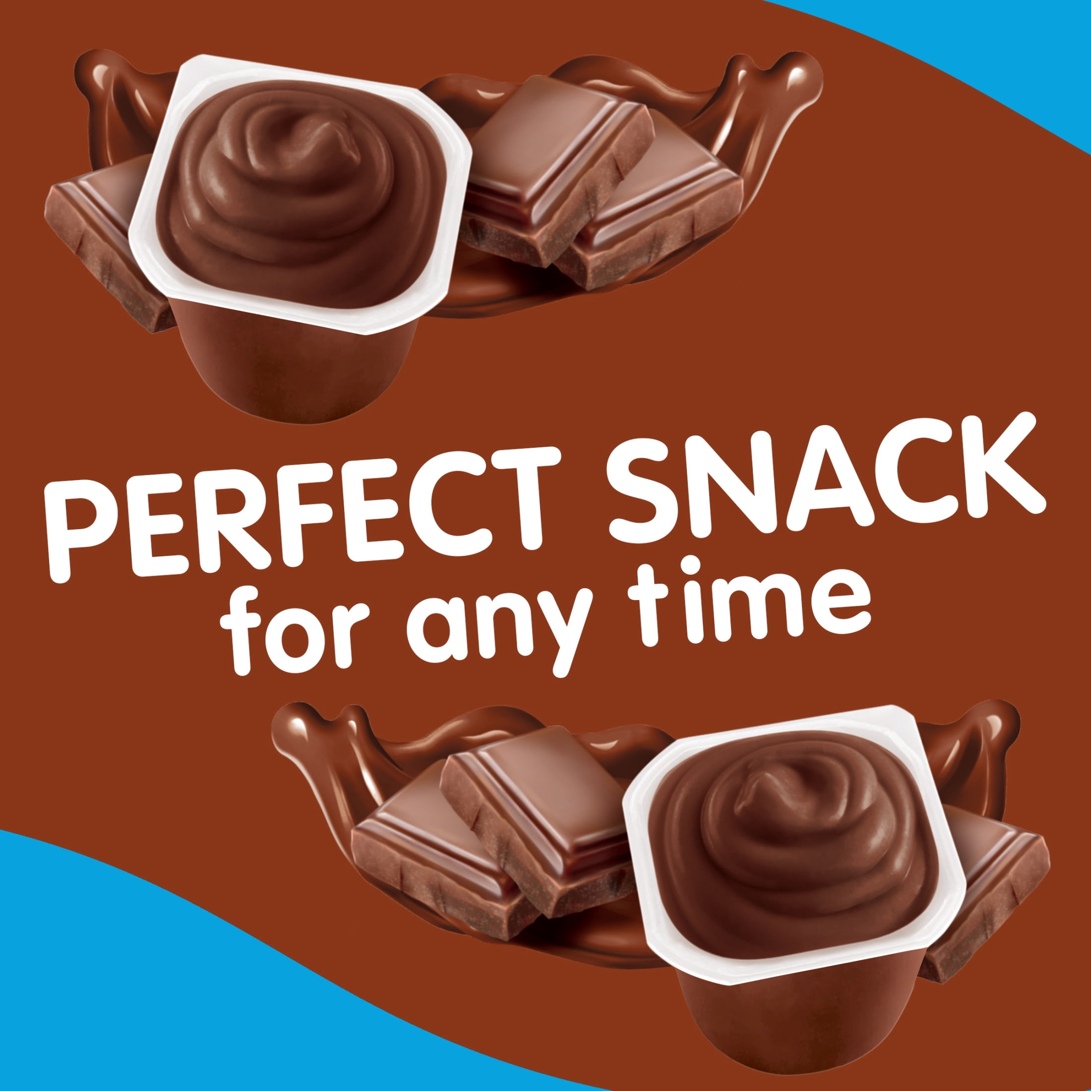 (8 pack) Snack Pack Zero Sugar Chocolate Pudding, 3.25 oz Pudding Cups, 4 Count