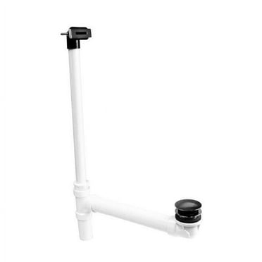Westbrass 493244SLD-50 22.5 in. Linear Schedule 40 PVC Waste & Overflow