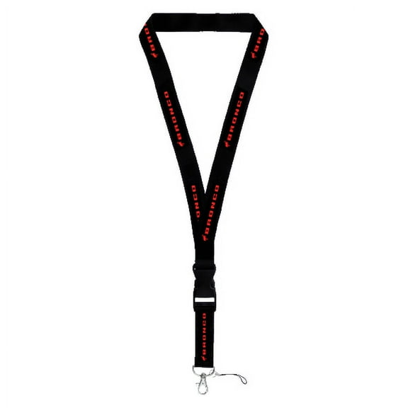 Ford Bronco Black Car Neck Strap Lanyard Cellphone Key Chain Official Licensed