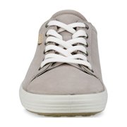 ECCO Women's Soft 7 Sneaker Grey Rose Nubuck - 430003-02386