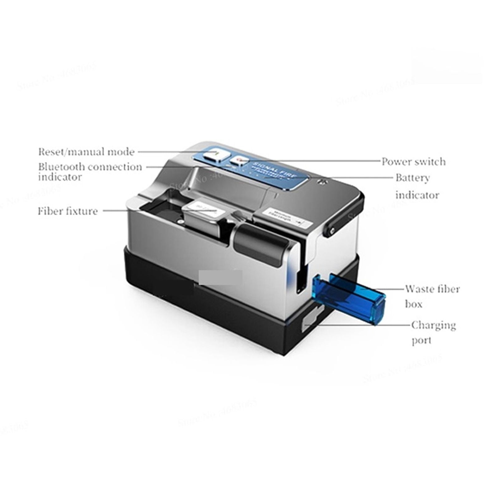 SF-10 Electric High Precision Optical Fiber Cleaver Cutter Optic Fiber Cutting Knife SF10 ,High Precision Cleaves