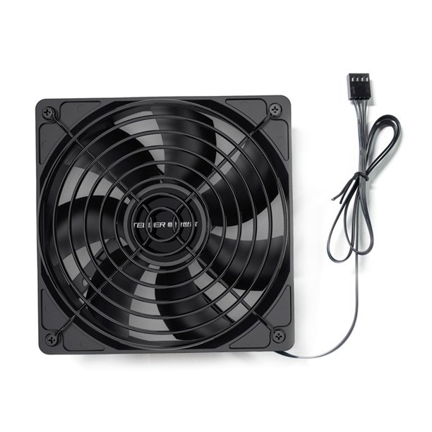 Ventilador de Chasis FLhrweasw 120 mm Rodamiento Hidráulico PWM 4 Pines