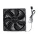 thumbnail image 1 of Ventilador de Chasis FLhrweasw 120 mm Rodamiento Hidráulico PWM 4 Pines, 1 of 6