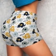 thumbnail image 3 of Picia Cute Elephant Printed Workout Shorts for Women Seamless Scrunch Butt Lifting High Waisted Yoga Gym Booty Running Moisture-wicking Short Pants-X-Large, 3 of 9