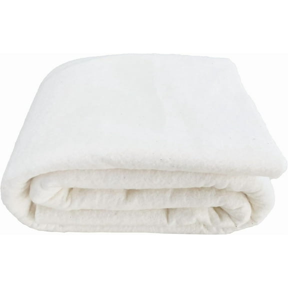 Quilt Batting King Size 122" x 124" Medium Weight Batting Roll ,Natural Cotton Batting for Quilting,for Stuffing Blankets and Quilting Supplies