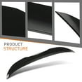 thumbnail image 5 of Gloss Black PSM Style Rear Trunk Spoiler Wing Fit For 12-18 BMW F30 F80 335i 328i, 5 of 11