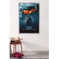 thumbnail image 2 of DC Comics Movie - The Dark Knight - Batman Logo on Fire One Sheet Wall Poster, 22.375" x 34", Framed, 2 of 2