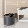 thumbnail image 6 of RONY 3L Large Pet fountain Water Feeder with Smart Pump Triple Filtration - Automatic Low Noise Pet Water Dispenser for Cats Dogs, 6 of 10