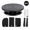 Rotary disc scraper spatula-6 pc, variant on Black Cake Decorating Turntable Set, 360° Rotating Cake Stand with Spatulas & Icing Smoother Tools, Non-Slip Baking Turntable Kit for Cake Frosting, DIY Baking, and Dessert Decoration