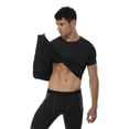 thumbnail image 4 of WBQ Men's Athletic Short Sleeve Compression Shirts Workout Running Dry Fit T-Shirt Slimming Sports Baselayer T-Shirts Tops Athletic Workout Shirt Short Sleeve Muscle Shirts, S-3XL, 4 of 6