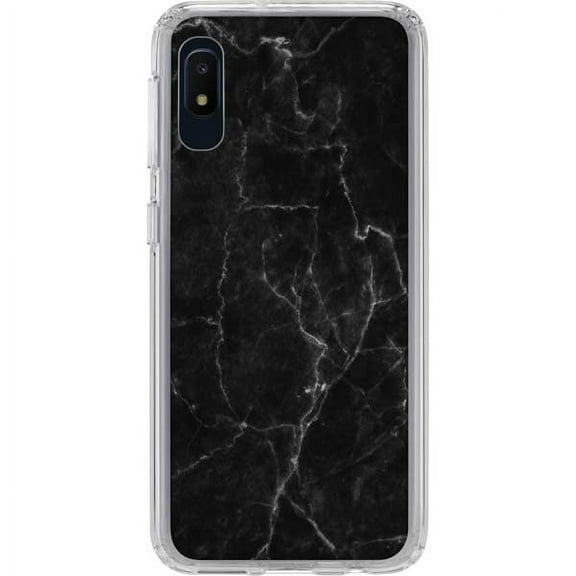 Skinit Marble Black Marble Galaxy A10e Clear Case