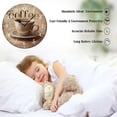 thumbnail image 3 of ZXCXRQFa Vintage Coffee Themed Wall Clock Non Ticking Silent Kitchen Clock Round Battery Operated Clocks 10 inch for Living Room Bedroom Decor, 3 of 7
