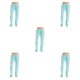 thumbnail image 3 of Sonducket Pantalones largos de repuesto para mujer, informales, a cuadros, para primavera y verano, para el hogar y el dormitorio, pantalones Type2 NO2, 3 of 6