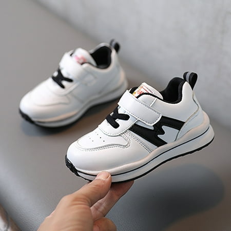 

YOHOME Toddler Infant Kids Baby Girls Boys Leather Breathable Soft Sneakers