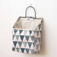thumbnail image 3 of Household Wall-Hanging Storage Bags with Hook Pockets Cotton Linen Storage Basket Family Organizer Box Containers, 3 of 3
