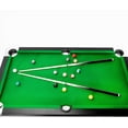 thumbnail image 5 of Acekid 3 in 1 Foldable Pool Table Portable Billiard Table For Adults Options Indoor Pool Arcade Game Table With Cues Balls Triangle Chalks For Family Gam Green 7FT, 5 of 8