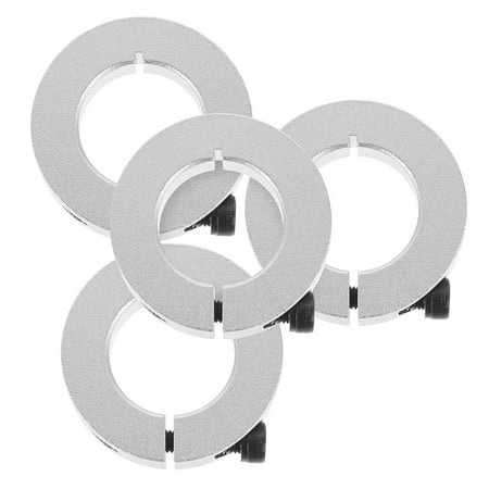

4 Pcs Rail Thrust Ring Cnc Tool Adjustable Drill Stop Shaft Collar Linear Rail Stop Collars