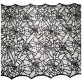 thumbnail image 3 of 2 Pack Halloween Table Runners with Spider Web Lace Festival Table Runner Halloween Table Decorations for Parties & Gatherings, 100% Polyester, Machine Washable,18x72 Incha, 3 of 5