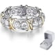 thumbnail image 1 of Magnetic Zircon Shaping Cross Full Moissanite Diamond Ring, Unclog Bloodstream And Lymph Nodes9, 1 of 5