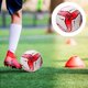 thumbnail image 4 of Balón de fútbol deportivo de alta calidad, flexible, resistente al desgaste, tamaño 5, color vibrante, a prueba de explosiones para la escuela, 4 of 5