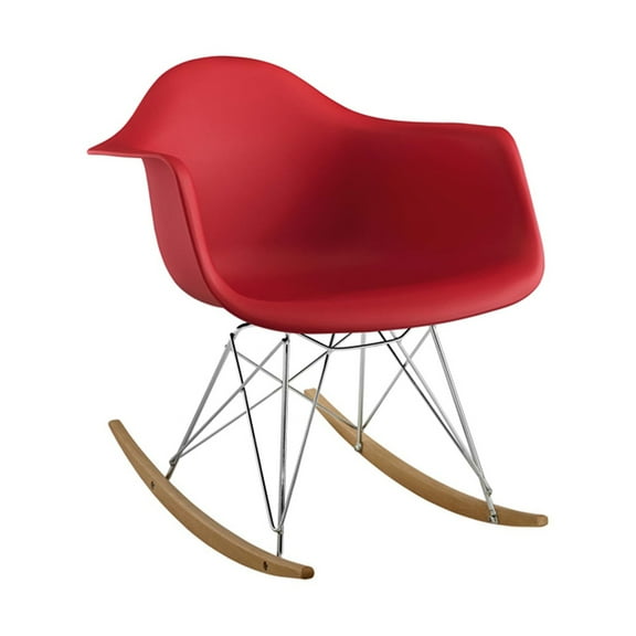 Modholic Eiffel Rocker Chair, Red