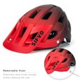 thumbnail image 2 of FROFILE MTB Helmets for Men Women - (Medium, Red Black) Adults Mountain Road Bike Helmets with Bill, 2 of 6