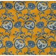 thumbnail image 4 of oneOone Coton Bio Popeline Sergé Feuilles & Imprimé Floral Bloc 1 Yard 42 Inch Wide, 4 of 4