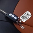 thumbnail image 7 of Yuehao Key Chain, Key Holder, To My Daughter Never Forget I Love You Christmas Ornaments 26 Letters Keychain, 7 of 7