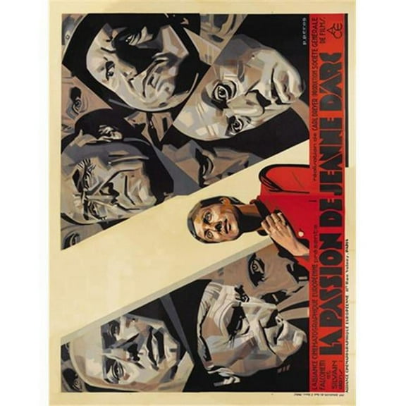 Pop Culture Graphics  The Passion of Joan of Arc Movie Poster - 11 x 17