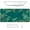 38 Teal Gold Leaves, variant on Large Mouse Pad, XXL Gaming Mousepad, Desk Mat for Desktop, Thick Rubber, Big & Long Size, Stitched Edges, Full Desk Pad for Laptop & Computer, Extended 31.5 x 11.8 in, Beach Coconut Tree