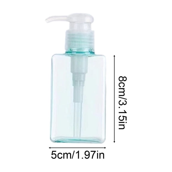 Refillable Pump Travel Bottles Leakproof Empty Containers for Shampoo Lotion Hand Soap Toiletries YYUZH
