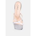 thumbnail image 4 of Muriel Cross Strap Slip On Sandals, 4 of 11