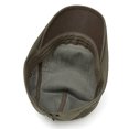 thumbnail image 4 of Men's Classic Herringbone Newsboy Cap Cotton Flat Hat with Adjustable Fit Washed Beret Style for Golf Driving Cabbie Casual Look (AG), 4 of 8